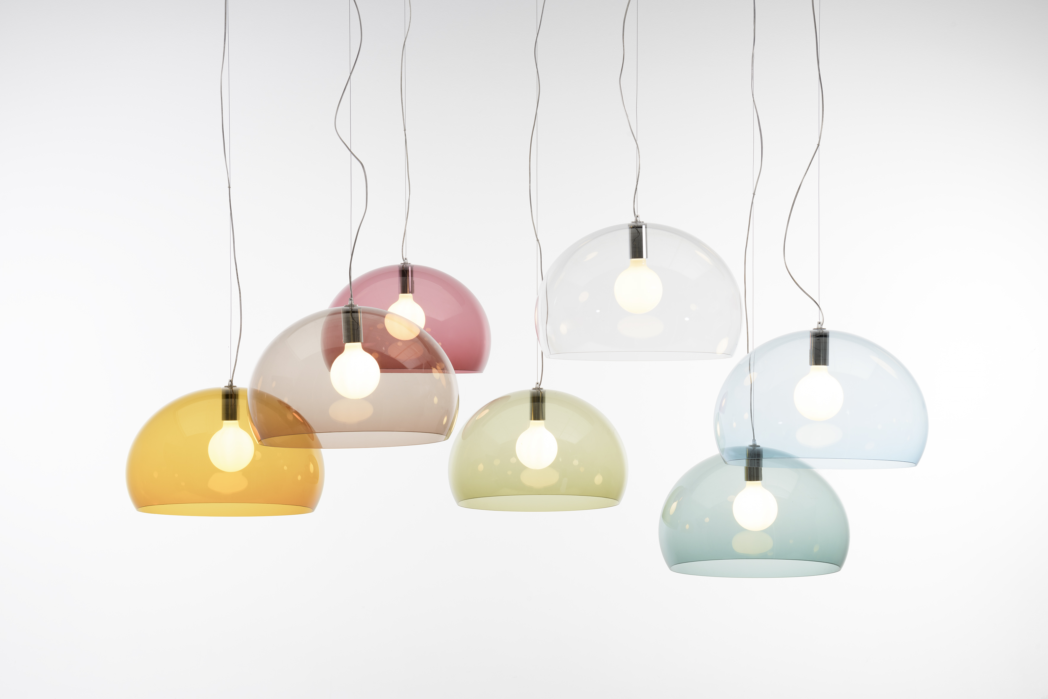 Medium FL/Y Pendant Lamp by Kartell Lamps Pendant Lamps